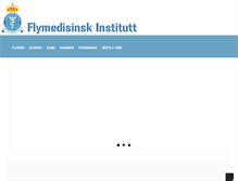 Tablet Screenshot of flymed.no